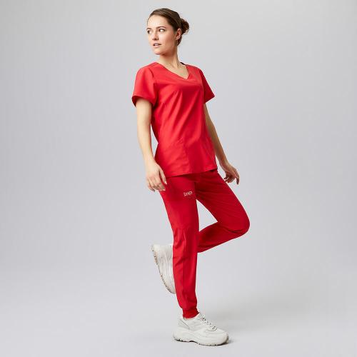 EXNER | Damenkasack Sportsline slim fit rot (Nr. 702)