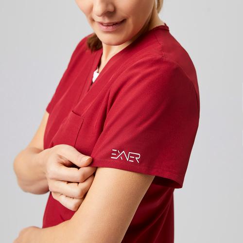 EXNER | Damen Schlupfkasack Sportsline regular fit bordeaux (7047450)