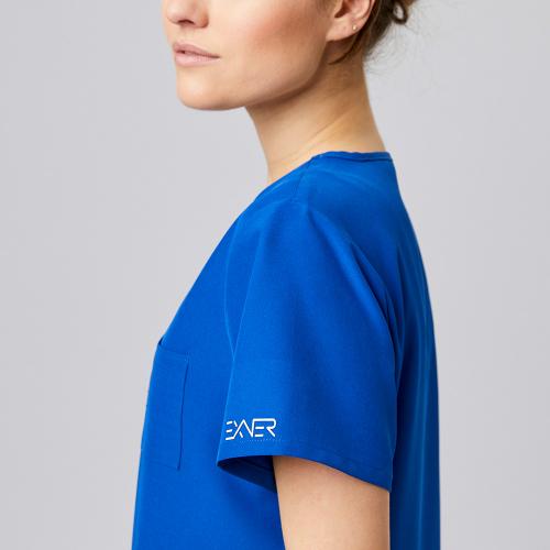 EXNER | Damen Schlupfkasack Sportsline regular fit royal blau (Nr. 704)