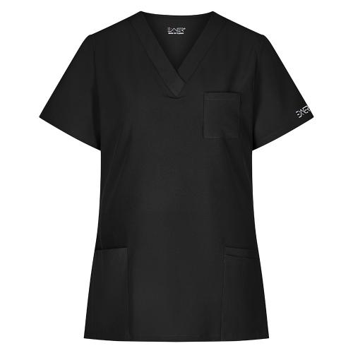 EXNER | Damen Schlupfkasack Sportsline regular fit schwarz (7047420)