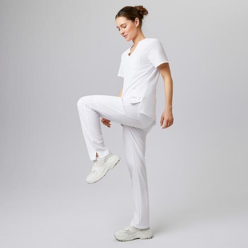 EXNER | Damen Schlupfkasack Sportsline regular fit weiß (7047410)