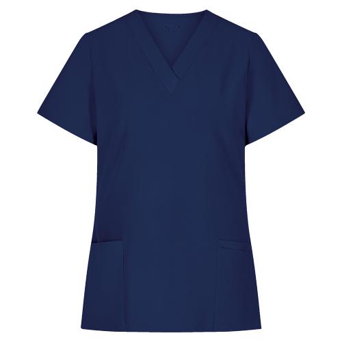 EXNER Damen Kasack Sportsline 2.0 regular fit navyblau XS bis 5XL