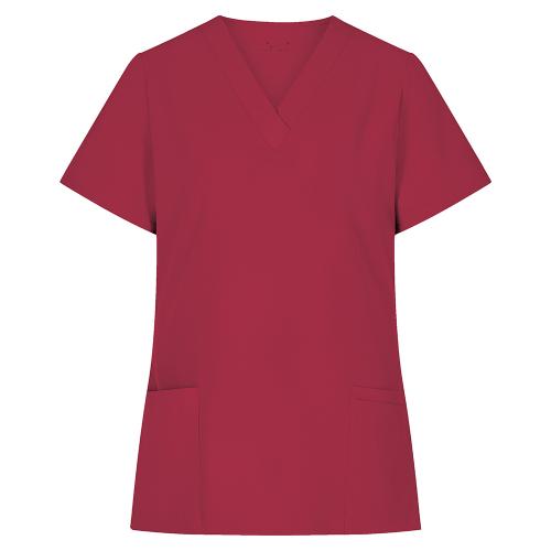 EXNER Damen Kasack Sportsline 2.0 regular fit rot XS bis 5XL