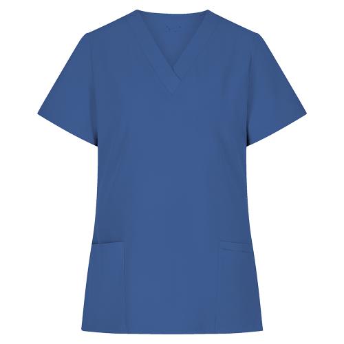 EXNER Damen Kasack Sportsline 2.0 regular fit royalblau XS bis 5XL