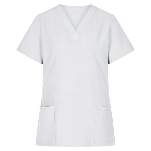 EXNER Damen Kasack Sportsline 2.0 regular fit weiß XS bis 5XL