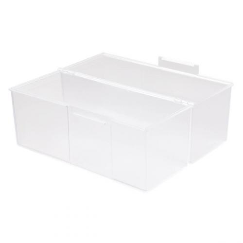 HAN Karteibox DIN A5 quer (transluzent-klar)