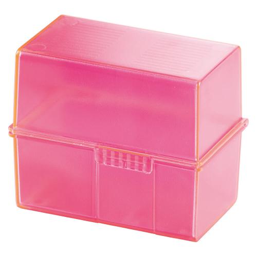 HAN Karteibox DIN A7 quer (signal-pink) 977-76