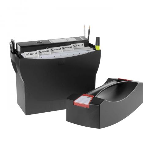 HAN | Hängemappenbox SWING PLUS (schwarz) 1901-13