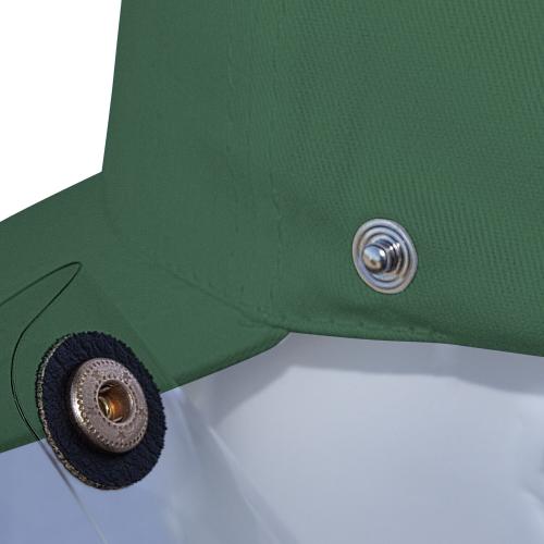 Basecap Visierschild Gesichtsschutz Gesichtsvisier grün
