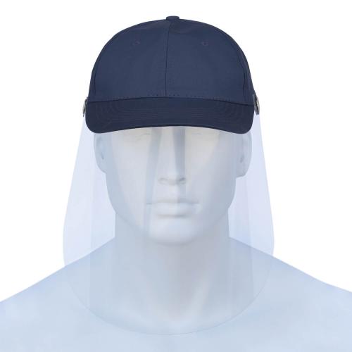 Basecap Visierschild Gesichtsschutz Gesichtsvisier marine