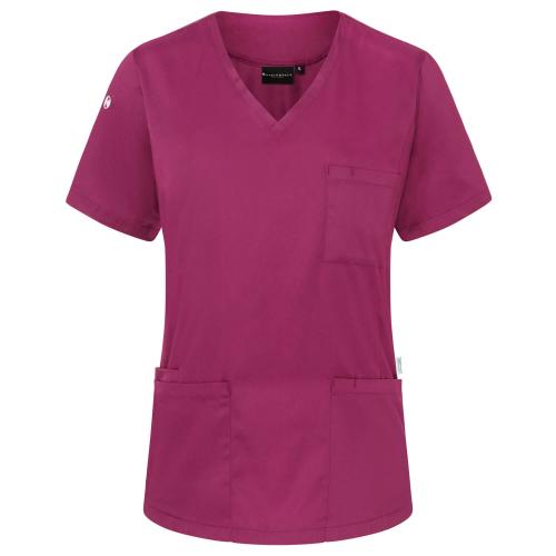 KARLOWSKY Damen Schlupfkasack Kurzarm (fuchsia)