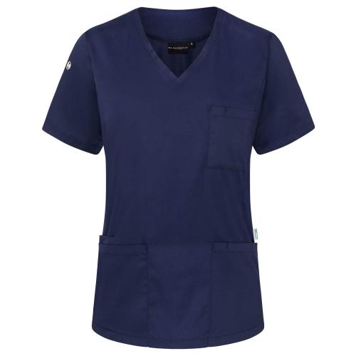 KARLOWSKY Damen Schlupfkasack Kurzarm (navy)