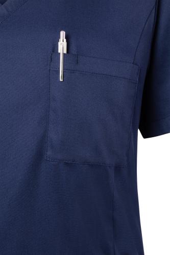 KARLOWSKY Essential | Damen Kurzarm Schlupfkasack (navy) KS66