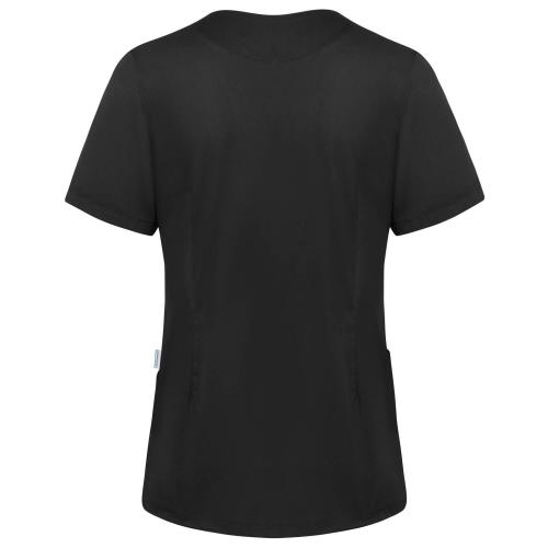 KARLOWSKY Essential | Damen Kurzarm Schlupfkasack (schwarz)