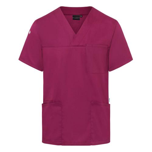 KARLOWSKY Herren Schlupfkasack Kurzarm (fuchsia)