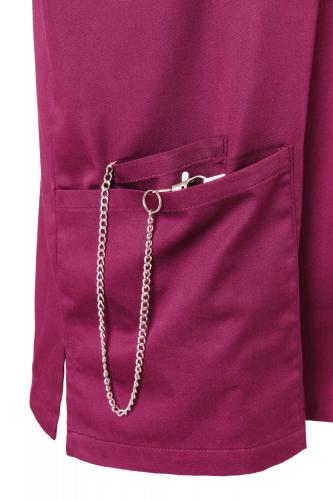 KARLOWSKY | Herren Kurzarm Schlupfkasack (fuchsia) KS 65