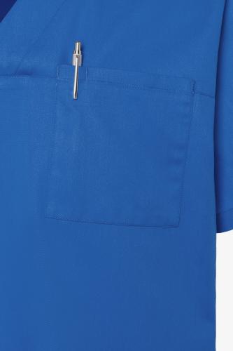 KARLOWSKY | Herren Kurzarm Schlupfkasack (königsblau) KS 65