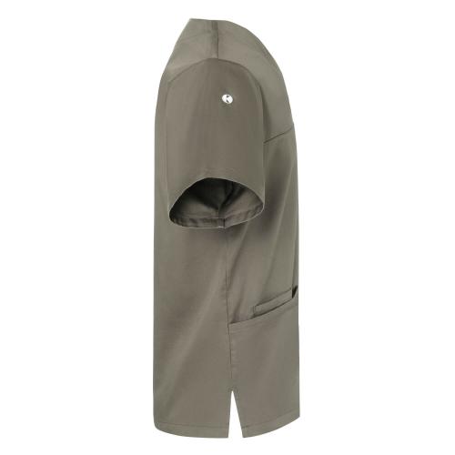 KARLOWSKY | Herren Kurzarm Schlupfkasack (salbei) KS 65