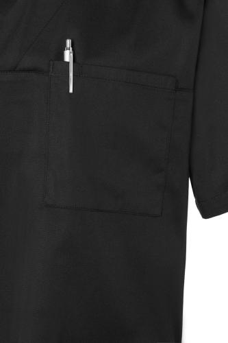 KARLOWSKY | Herren Kurzarm Schlupfkasack (schwarz) KS 65