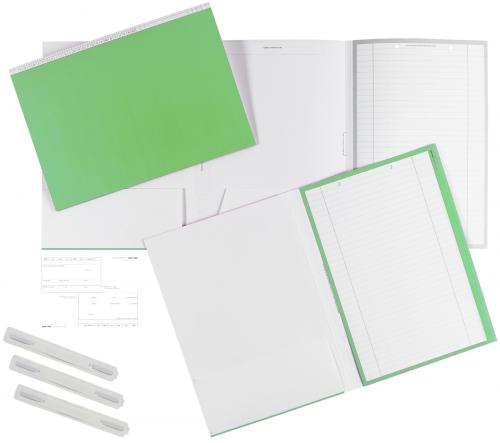 MED+ORG Set Karteimappe A4 Standard (grün)