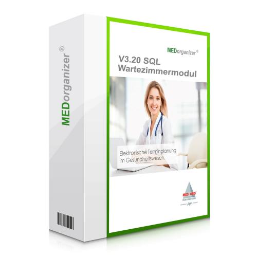 MEDorganizer V3.20 SQL Modul Wartebereich