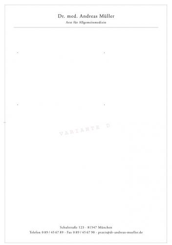 Briefpapier DIN A5