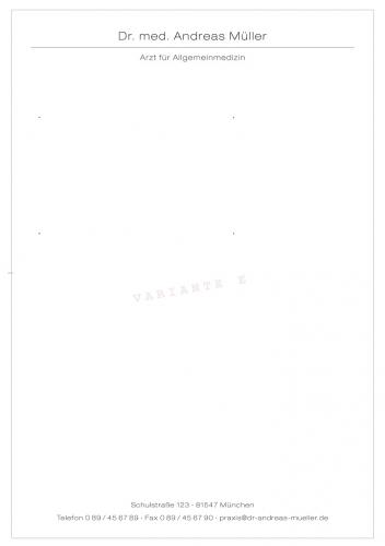 Briefpapier DIN A5