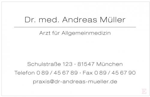 Visitenkarten
