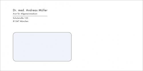 MED+ORG Briefumschläge DIN lang