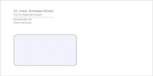 MED+ORG Briefumschläge DIN lang