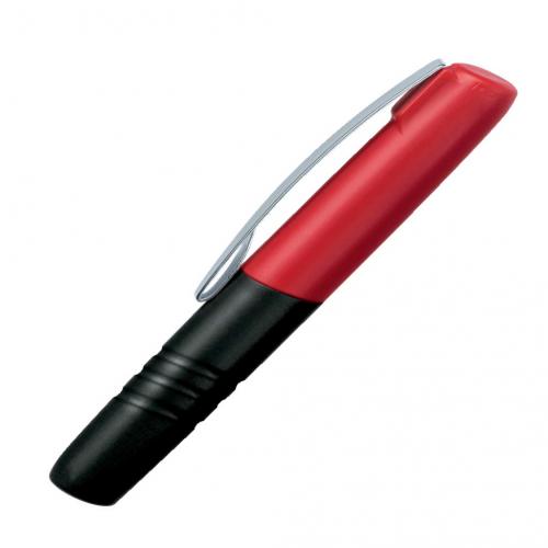 Taschenstempel New Travel Stamp (schwarz-rot)