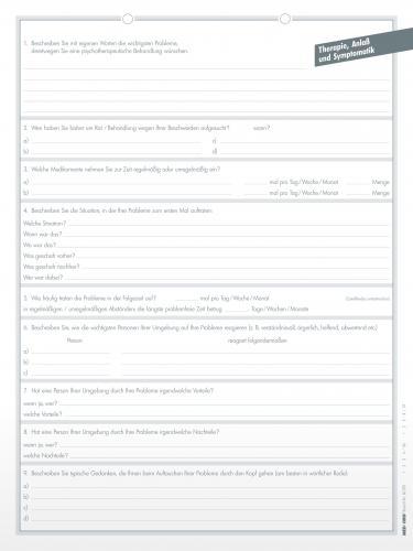 MED+ORG | Kartei- und Formularset Psychotherapie