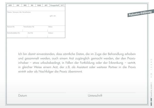 Patientenerklärung