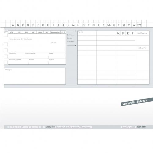 MED+ORG | Sonografie-Befundhülle (60.803)