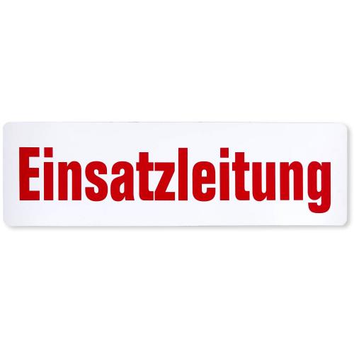 Magnetfolienschild "Einsatzleitung"