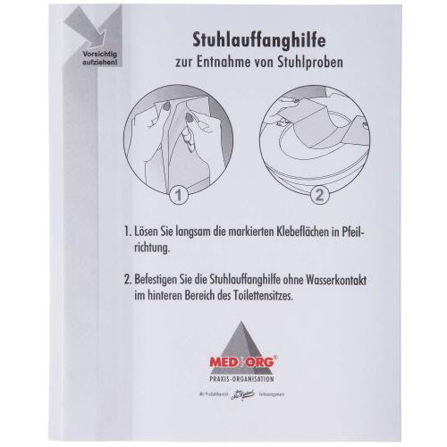 MED AUXIL Stuhlprobenfänger Stuhlauffanghilfe (deutsch)