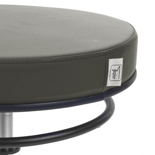 TEQLER Interior Rollhocker grau (T135362grau)