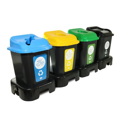 TEQLER | Abfallbehälter-System Plastik Kunststoff  (T144553)