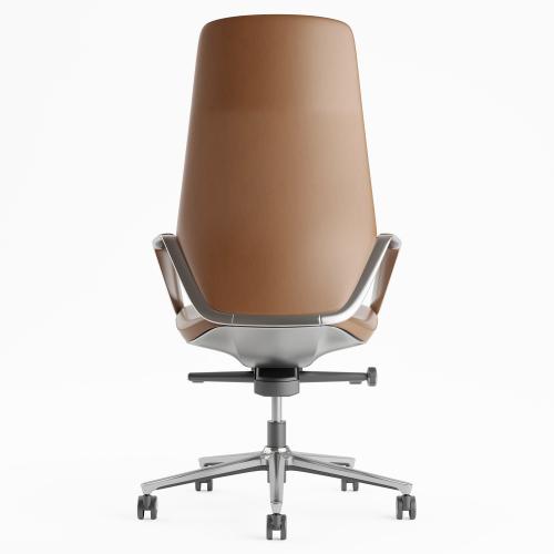 TEQLER | Bürosessel Chefsessel Farsund cognac-braun (T171152)