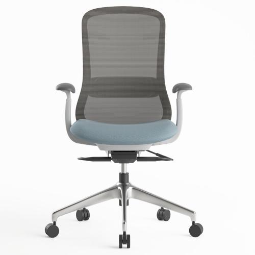 Preview: TEQLER | Bürodrehstuhl Larvik hellblau (T171157)