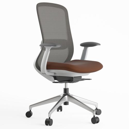 TEQLER Bürodrehstuhl LARVIK (rot)