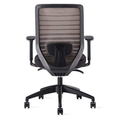 TEQLER | Bürostuhl Svelvik schwarz beige schwarz (T171164)