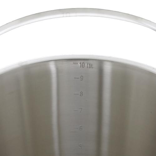TEQLER | Edelstahleimer 10 Liter (T124594)