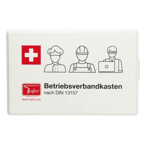 TEQLER | Betriebsverbandskasten DIN 13157 weiß (T145192)