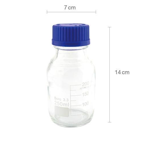 Laborglasflasche (250ml)