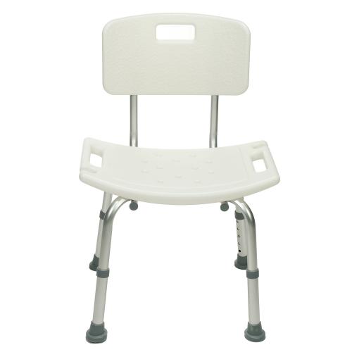 TEQLER Duschstuhl BASIC mit Rückenlehne