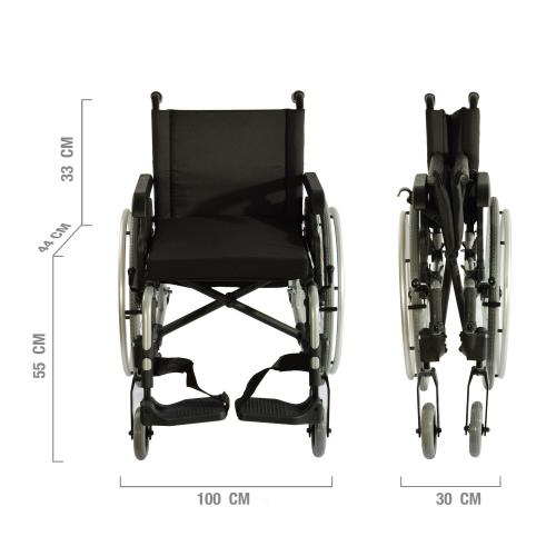 TEQLER | Rollstuhl (faltbar) T138294