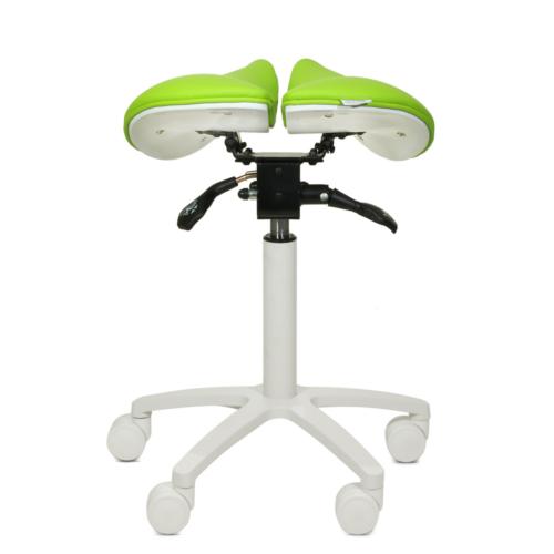 TEQLER | Sattelhocker geteilte Sitzfläche apfelgrün (T145213)