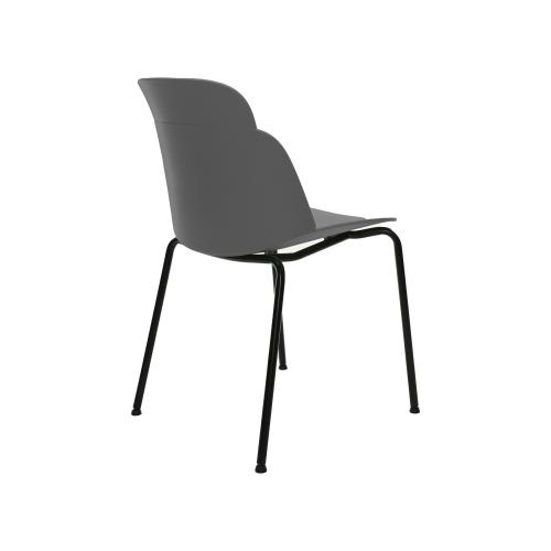 TEQLER | Designer-Wartezimmerstuhl grau (T145814)