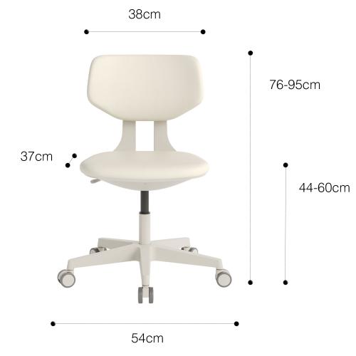 TEQLER | Praxisdrehstuhl MODENA weiß (T170714)